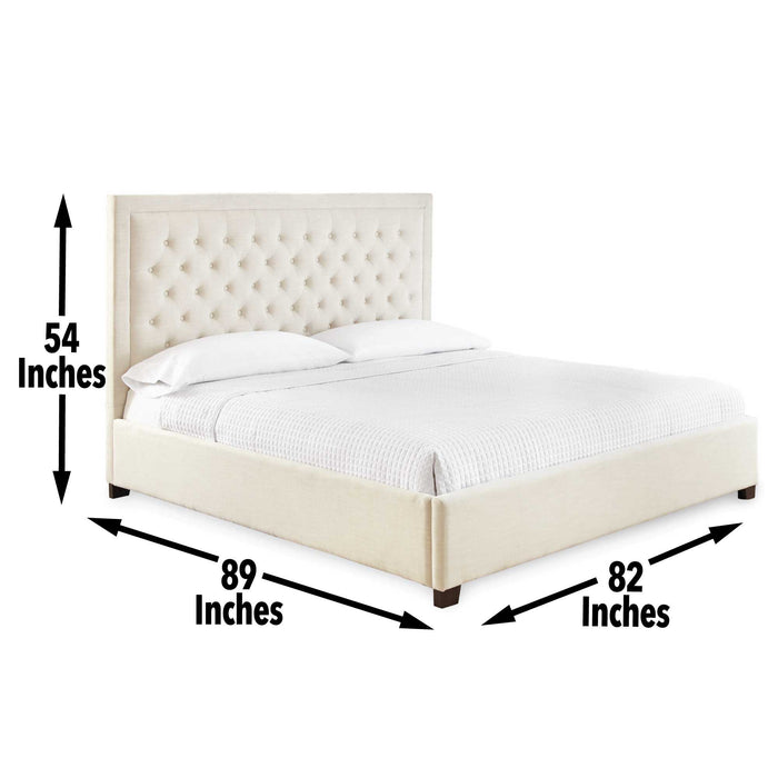 Isadora - Bed – Upholstered Beds by Steve Silver Furniture at Furniture Wholesale Plus , Nashville furniture store