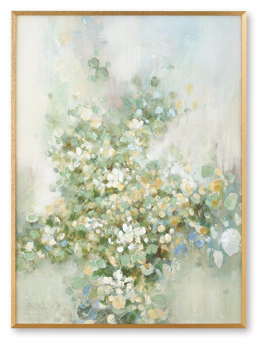 Reedster - Wall Art - Green / Blue / Yellow – Canvas Art by Signature Design by Ashley® at Furniture Wholesale Plus , Nashville furniture store