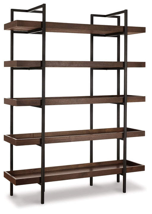 Starmore - Brown - Bookcase - Premium Standard Bookcases from Signature Design by Ashley® - Just $638! Shop now at Furniture Wholesale Plus  We are the best furniture store in Nashville, Hendersonville, Goodlettsville, Madison, Antioch, Mount Juliet, Lebanon, Gallatin, Springfield, Murfreesboro, Franklin, Brentwood