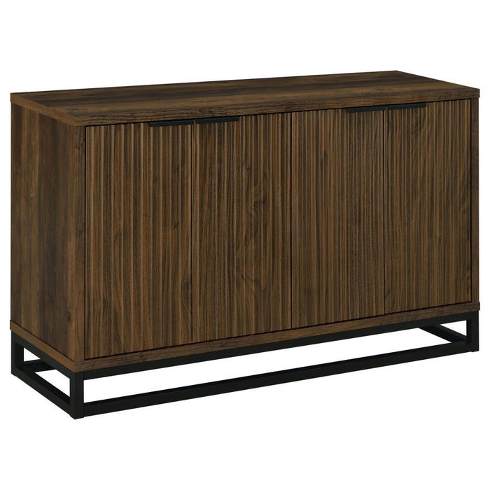 Ryatt - 4 Door Engineered Wood Accent Cabinet - Dark Pine – Accent Cabinets by Coaster Fine Furniture at Furniture Wholesale Plus , Nashville furniture store
