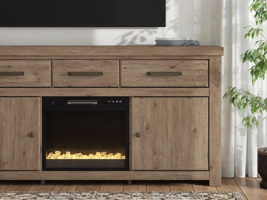 Garistyn - TV Stand With Fireplace Option – TV Stands by Signature Design by Ashley® at Furniture Wholesale Plus , Nashville furniture store