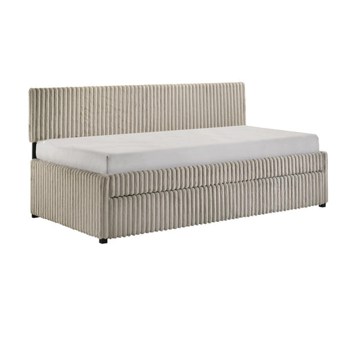 Arden - Twin Daybed With Trundle - Corduroy Beige – Daybeds by Elements International at Furniture Wholesale Plus , Nashville furniture store