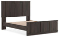 Shaehartin - Queen Panel Platform Bed - Dark Brown – Platform Beds by Signature Design by Ashley® at Furniture Wholesale Plus , Nashville furniture store
