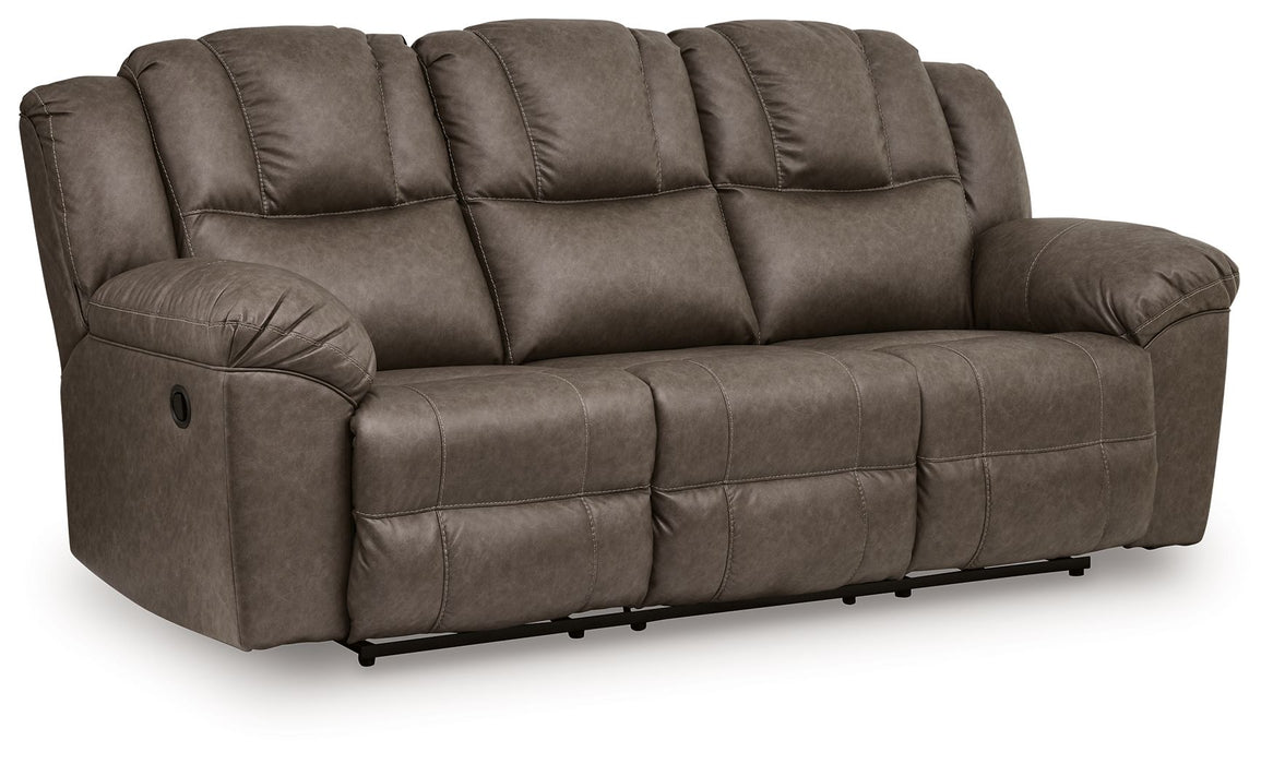 Lowilla - 2 Pc. - Reclining Sofa And Loveseat - Driftwood – Reclining Sofas & Loveseats by Signature Design by Ashley® at Furniture Wholesale Plus , Nashville furniture store