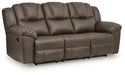Lowilla - 2 Pc. - Reclining Sofa And Loveseat - Driftwood – Reclining Sofas & Loveseats by Signature Design by Ashley® at Furniture Wholesale Plus , Nashville furniture store