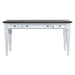 Allyson Park - Writing Desk - Wirebrushed White / Charcoal – Writing Desks by Liberty Furniture at Furniture Wholesale Plus , Nashville furniture store