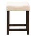 Heatherbrook - Upholstered Console Stool - Charcoal & Ash – Counter Height (24"-27") by Liberty Furniture at Furniture Wholesale Plus , Nashville furniture store