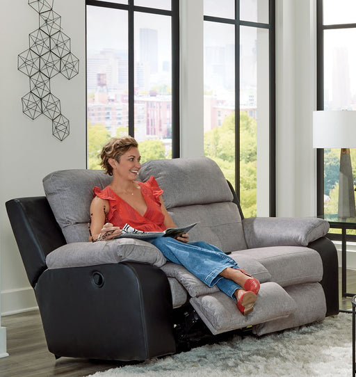 Felix - Rocking Reclining Loveseat – Reclining Loveseats by Catnapper at Furniture Wholesale Plus , Nashville furniture store