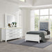 Reflections - Upholstered Bed, Dresser & Mirror – 3 Piece Bedroom Sets by Liberty Furniture at Furniture Wholesale Plus , Nashville furniture store