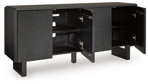 Farrelmore - Accent Cabinet - Black – Accent Cabinets by Signature Design by Ashley® at Furniture Wholesale Plus , Nashville furniture store
