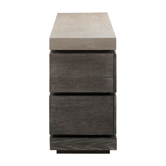 Piedmont - 84'' TV Console - Charcoal / Ash – TV Stands by Liberty Furniture at Furniture Wholesale Plus , Nashville furniture store