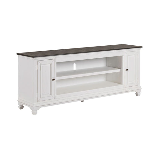 Fireplace TV Consoles - 80" Fireplace TV Console FTS - White – Fireplace TV Stands by Liberty Furniture at Furniture Wholesale Plus , Nashville furniture store