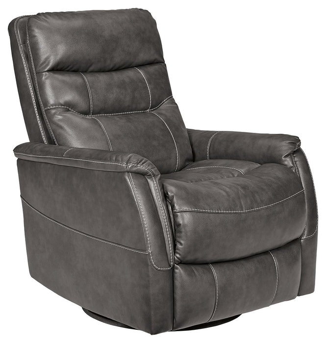 Riptyme - Quarry - Swivel Glider Recliner - Premium Swivel Glider Chairs from Signature Design by Ashley® - Just $628! Shop now at Furniture Wholesale Plus  We are the best furniture store in Nashville, Hendersonville, Goodlettsville, Madison, Antioch, Mount Juliet, Lebanon, Gallatin, Springfield, Murfreesboro, Franklin, Brentwood
