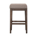 Arrowcreek - Upholstered Console Stool - Weathered Stone – Counter Height (24"-27") by Liberty Furniture at Furniture Wholesale Plus , Nashville furniture store