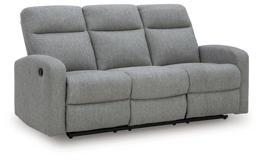 Gauntlet - Reclining Sofa - Sterling – Reclining Sofas by Signature Design by Ashley® at Furniture Wholesale Plus , Nashville furniture store