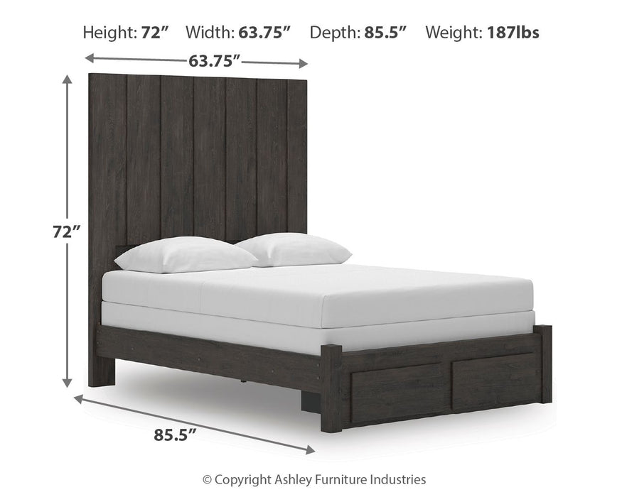 Fraluna - Panel Storage Bed – Storage Beds by Signature Design by Ashley® at Furniture Wholesale Plus , Nashville furniture store