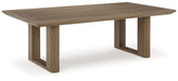 Serene Bay - Rectangular Cocktail Table - Dark Brown – Coffee Tables by Signature Design by Ashley® at Furniture Wholesale Plus , Nashville furniture store