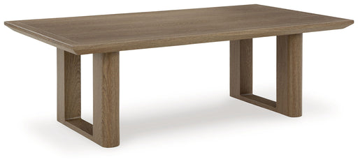 Serene Bay - Dark Brown - Rectangular Cocktail Table - Premium Coffee Tables from Signature Design by Ashley® - Just $628! Shop now at Furniture Wholesale Plus  We are the best furniture store in Nashville, Hendersonville, Goodlettsville, Madison, Antioch, Mount Juliet, Lebanon, Gallatin, Springfield, Murfreesboro, Franklin, Brentwood