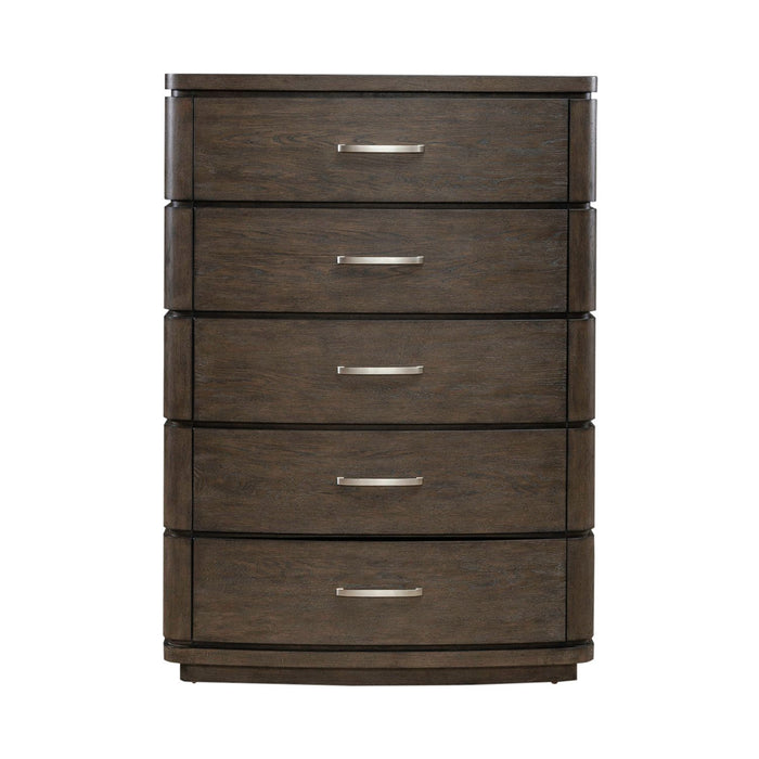 Cascade Falls - 5 Drawer Chest - Satin Espresso – Accent Chests by Liberty Furniture at Furniture Wholesale Plus , Nashville furniture store