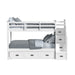 Hampton Kids - Bunk With Staircase And Trundle – Bunk Beds by Elements International at Furniture Wholesale Plus , Nashville furniture store