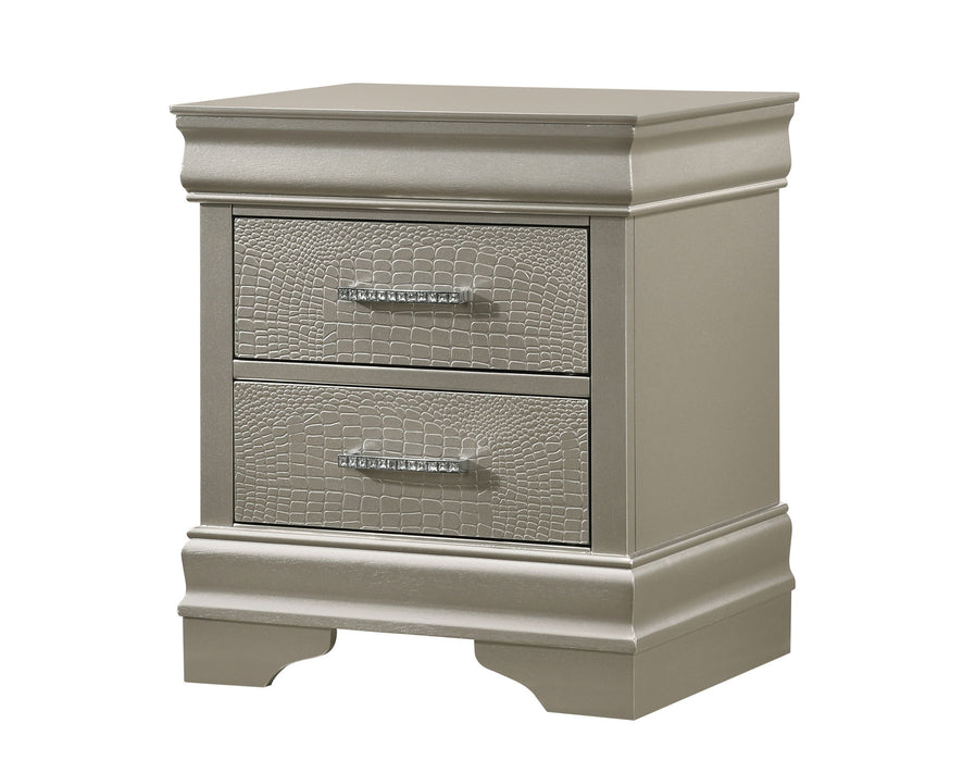 Amalia - Nightstand – Accent Nightstands by Crown Mark at Furniture Wholesale Plus , Nashville furniture store