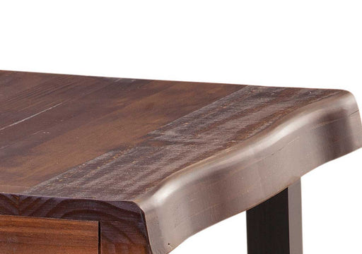 Jennings - Live Edge End Table - Brown – End Tables by Steve Silver Furniture at Furniture Wholesale Plus , Nashville furniture store