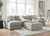 Aslan Court - Sectional With Ottoman Set – 5 Piece Living Room Sets by Benchcraft® at Furniture Wholesale Plus , Nashville furniture store