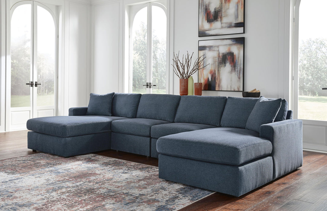 Modmax - Sectional - Ink – Stationary Sectionals by Signature Design by Ashley® at Furniture Wholesale Plus , Nashville furniture store