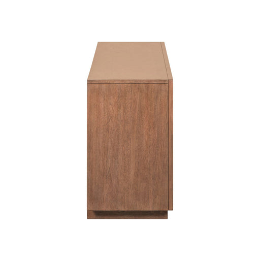 Fireplace TV Consoles - 214 84'' Console With Fire FTS Multiplees - Light Brown – Fireplace TV Stands by Liberty Furniture at Furniture Wholesale Plus , Nashville furniture store