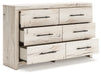 Lawroy - Six Drawer Dresser - Light Natural – Dressers by Benchcraft® at Furniture Wholesale Plus , Nashville furniture store