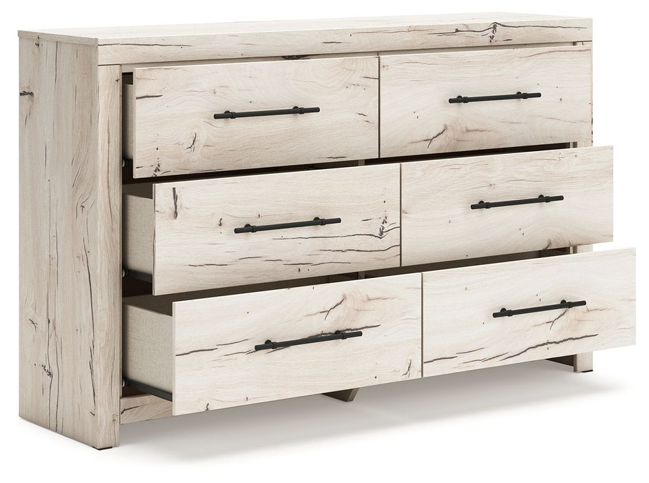 Lawroy - Six Drawer Dresser - Light Natural – Dressers by Benchcraft® at Furniture Wholesale Plus , Nashville furniture store