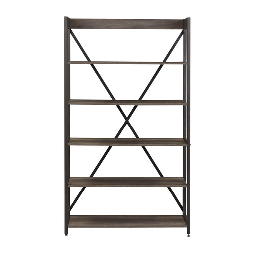 Tanners Creek - Bookcase - Graystone – Standard Bookcases by Liberty Furniture at Furniture Wholesale Plus , Nashville furniture store