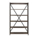 Tanners Creek - Bookcase - Graystone – Standard Bookcases by Liberty Furniture at Furniture Wholesale Plus , Nashville furniture store