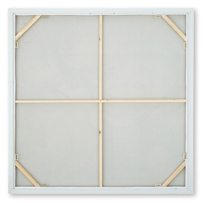 Parryville - Wall Art - Aqua / Pink – Canvas Art by Signature Design by Ashley® at Furniture Wholesale Plus , Nashville furniture store