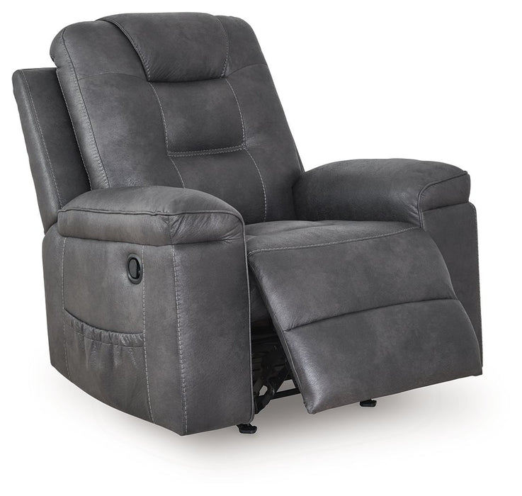 Stockworth - Rocker Recliner - Granite – Rocker Chairs by Signature Design by Ashley® at Furniture Wholesale Plus , Nashville furniture store