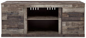Derekson - LG TV Stand w/Fireplace Option - Multi Gray – TV Stands by Signature Design by Ashley® at Furniture Wholesale Plus , Nashville furniture store