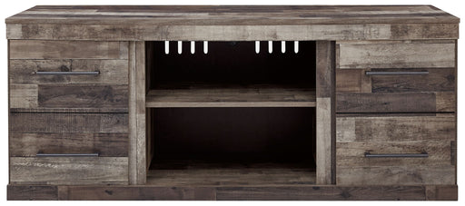 Derekson - LG TV Stand w/Fireplace Option - Multi Gray – TV Stands by Signature Design by Ashley® at Furniture Wholesale Plus , Nashville furniture store