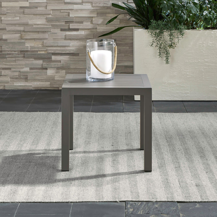 Plantation Key - Outdoor End Table - Granite – End Tables by Liberty Furniture at Furniture Wholesale Plus , Nashville furniture store