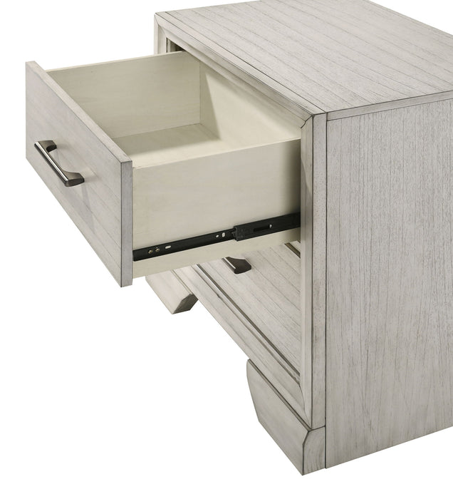 Jaymes - Night Stand - White Mist – Accent Nightstands by Crown Mark at Furniture Wholesale Plus , Nashville furniture store