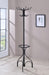 Kiefer - 12 Hook Freestanding Metal Coat Rack Hat Hanger - Black – Freestanding Coat Racks by CoasterEveryday at Furniture Wholesale Plus , Nashville furniture store