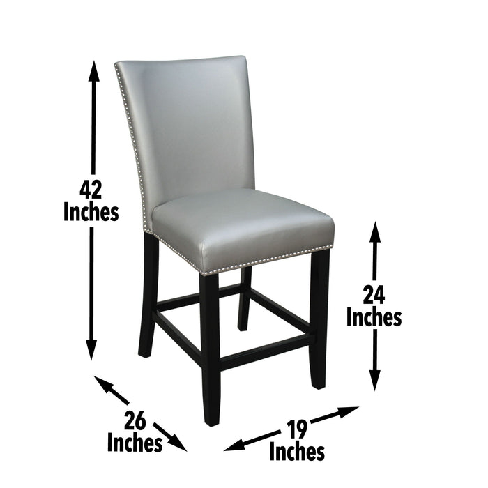 Camila - Counter Chair (Set of 2) - Premium Chair Sets from Steve Silver Furniture - Just $319! Shop now at Furniture Wholesale Plus  We are the best furniture store in Nashville, Hendersonville, Goodlettsville, Madison, Antioch, Mount Juliet, Lebanon, Gallatin, Springfield, Murfreesboro, Franklin, Brentwood