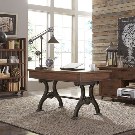 Arlington House - Writing Desk - Cobblestone Brown – Writing Desks by Liberty Furniture at Furniture Wholesale Plus , Nashville furniture store