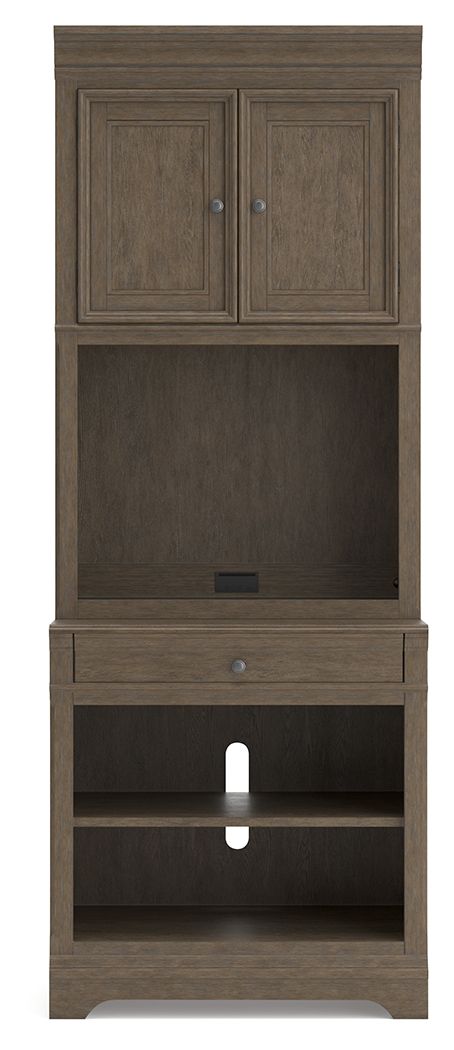 Janismore - Weathered Gray - Bookcase - Premium Standard Bookcases from Signature Design by Ashley® - Just $848! Shop now at Furniture Wholesale Plus  We are the best furniture store in Nashville, Hendersonville, Goodlettsville, Madison, Antioch, Mount Juliet, Lebanon, Gallatin, Springfield, Murfreesboro, Franklin, Brentwood