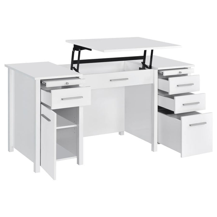 Dylan - 4-Drawer Lift Top Office Desk – Lift Top Desks by CoasterEssence at Furniture Wholesale Plus , Nashville furniture store