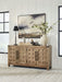 Ridgester - Dining Room Server - Light Brown – Servers by Benchcraft® at Furniture Wholesale Plus , Nashville furniture store