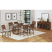 Glinda - Counter Height Dining Set – 5 Piece Dining Room Sets by Elements International at Furniture Wholesale Plus , Nashville furniture store