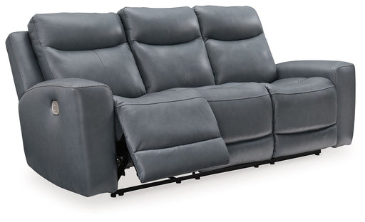 Mindanao - Steel - 2 Pc. - Power Reclining Sofa, Power Reclining Loveseat with Console - Premium Reclining Sofas & Loveseats from Signature Design by Ashley® - Just $2808! Shop now at Furniture Wholesale Plus  We are the best furniture store in Nashville, Hendersonville, Goodlettsville, Madison, Antioch, Mount Juliet, Lebanon, Gallatin, Springfield, Murfreesboro, Franklin, Brentwood