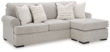 Eastonbridge - Sofa Chaise - Shadow – Stationary Sofas by Benchcraft® at Furniture Wholesale Plus , Nashville furniture store