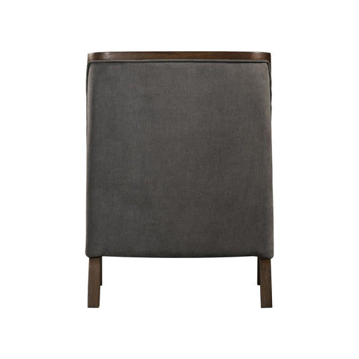 Hopkins - Chair With Brown Arm – Arm Chairs by Elements International at Furniture Wholesale Plus , Nashville furniture store