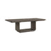 Hollywood Park - Rectangular Dining Table With Leaf - Dark Gray – Dining Tables with Extensions by Elements International at Furniture Wholesale Plus , Nashville furniture store